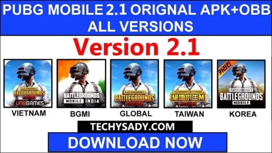 PUBG MOBILE 2.1 UPDATE APK AND OBB DOWNLOAD LINKS ANDROID