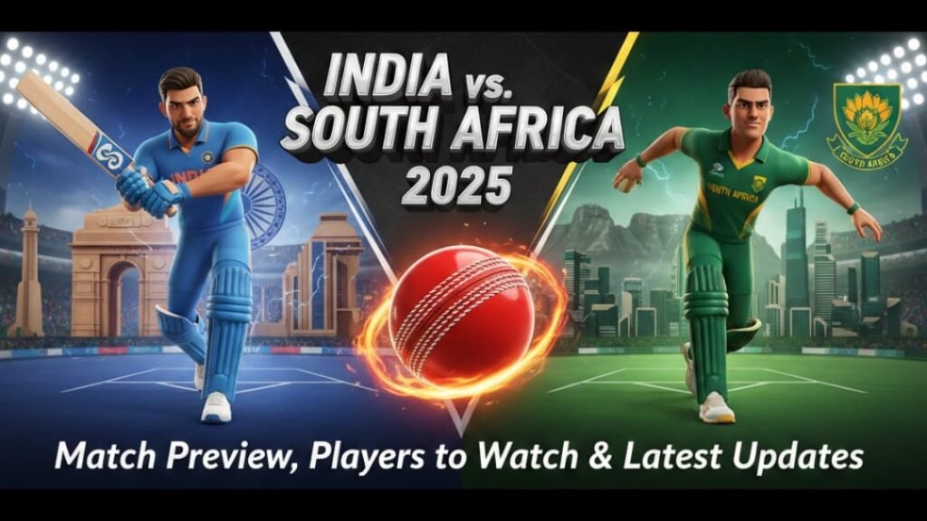 India vs South Africa 2025 cricket match preview featuring key players and latest updates