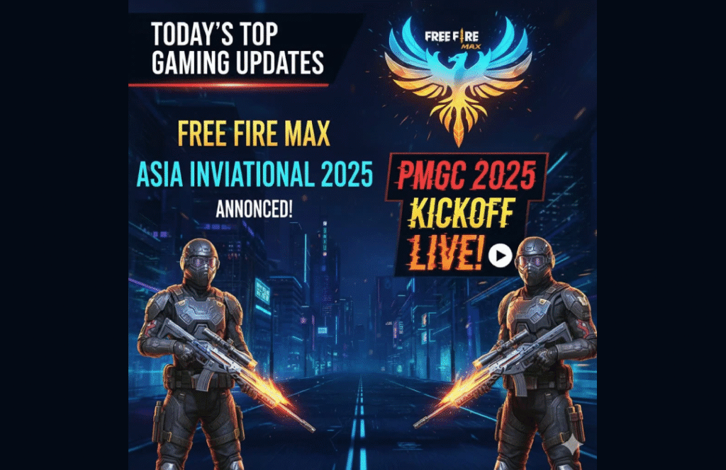 Free Fire Asia invitation 2025