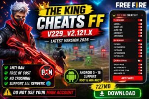 The King Cheats FF APK V229_v2.121.X Features (Free Fire Mod Guide)