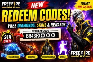 Free Fire MAX Redeem Codes May 23, 2026 – Are They Real? Latest Updates & Guide